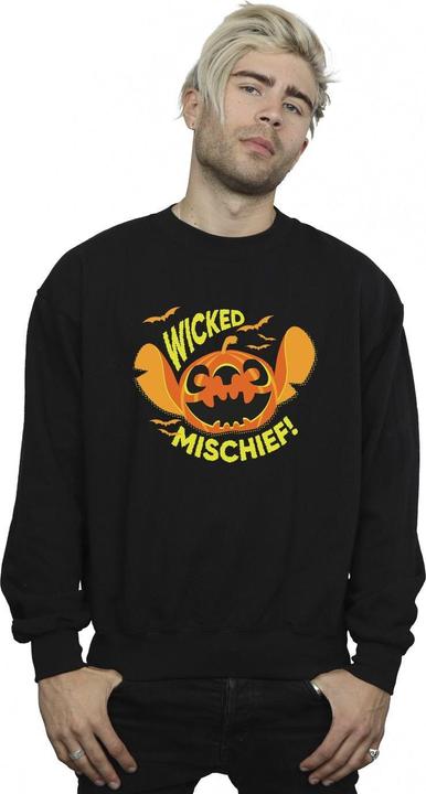 Actual product image Disney Mens Lilo And Stitch Wicked Mischief Sweatshirt (3XL)