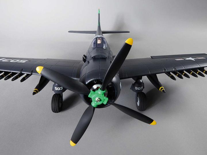 Actual product image Derbee A1 Skyraider Warbird PNP blue - 80cm (Warbird)