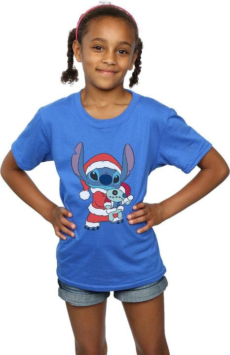 Immagine prodotto Disney Lilo And Stitch Stitch Christmas Maglietta Ragazze (116)
