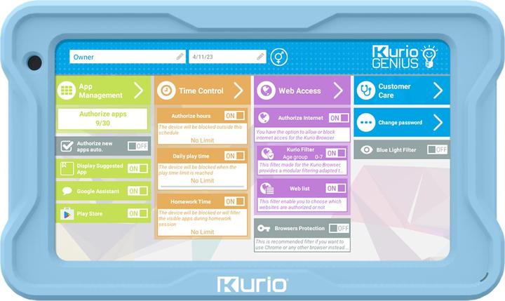 Produktbild Kurio Tablet Lite (7", 32 GB, Blue)