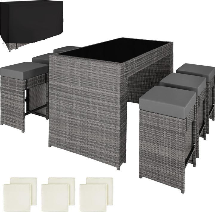 Produktbild tectake Rattan Sitzgruppe