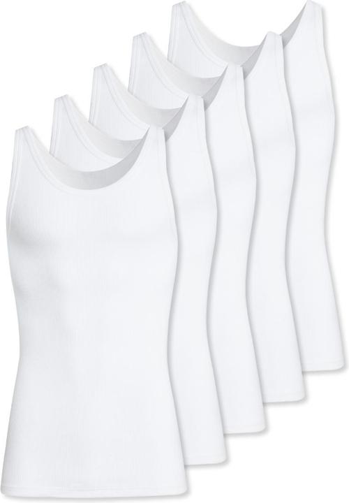 Image du produit Conta Lot de 5 maillots de corps à double côte / débardeurs (4XL)