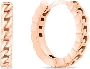 Produktbild Brilio Silver - Stylish bronze hoop earrings EA991R