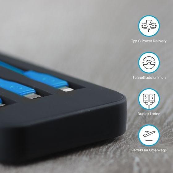 Image du produit Xlayer Powerbank Plus AllinOne (10000 mAh, 18 W, 37 Wh)