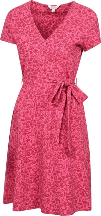 Actual product image Mountain Warehouse Womens/Ladies Santorini Hibiscus Jersey Wrap Dress (46 D)