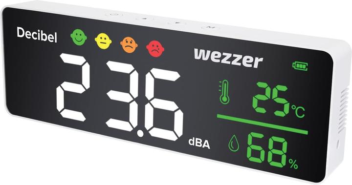 Produktbild Levenhuk Wezzer Teo TH70 Lärmmessgerät, Thermohygrometer