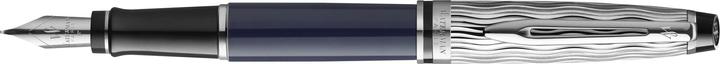 Actual product image Waterman Fountain Pen Expert DeLuxe C.C Deep Lacquer F (Blue, 1 x)