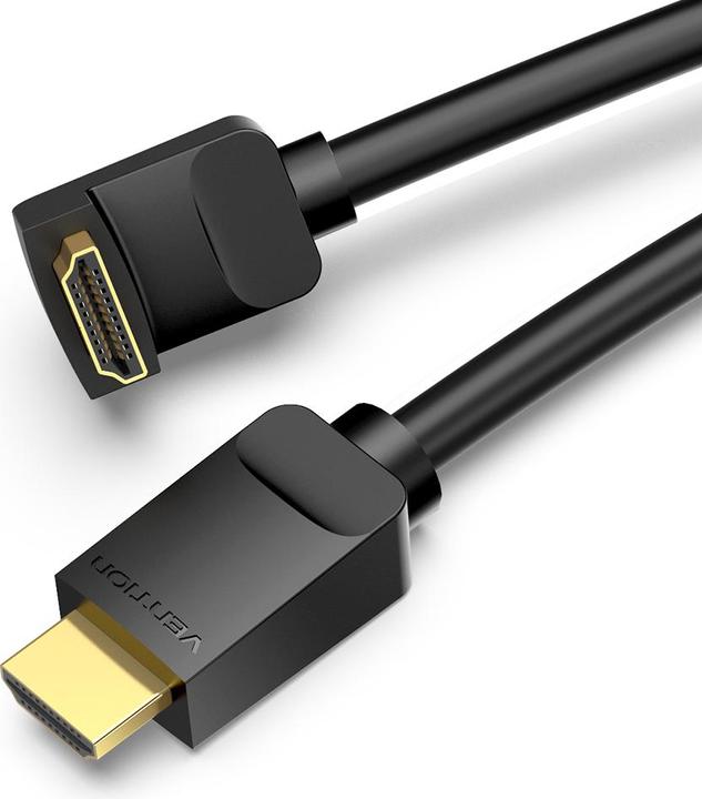 Actual product image Vention HDMI 2.0 Right Angle 270 degree black - 2m (2 m, HDMI)