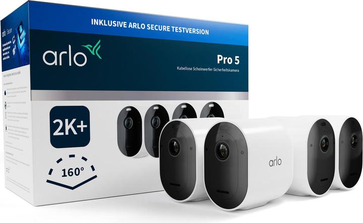 Image du produit Arlo Pro 5 pack de 4 (2560 x 1440 (WQHD))