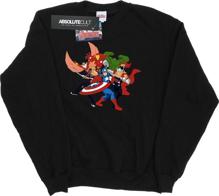 Produktbild Avengers Assemble Comic Team Sweatshirt (S)