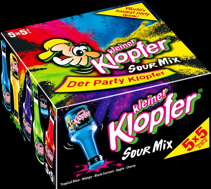 Produktbild Kleiner Klopfer Sour Mix (25 x 2 cl)