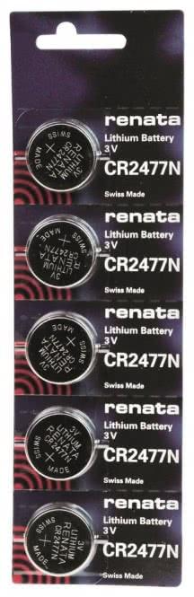 Actual product image Renata CR2477N (1 pcs., CR2477, 950 mAh)