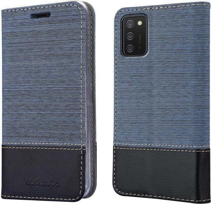Actual product image Cadorabo Book Jeans Optics Cover (Samsung Galaxy A02s)