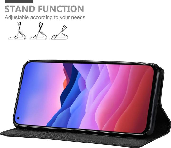 Actual product image Cadorabo Book Invisible Magnet Cover (ZTE Blade V2020 5G)