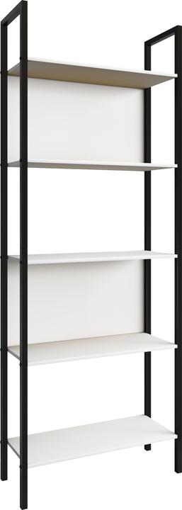 Image du produit VCM Métal Étagère sur pied Livres Flakos 5 compartiments (62 x 24 x 165 cm)