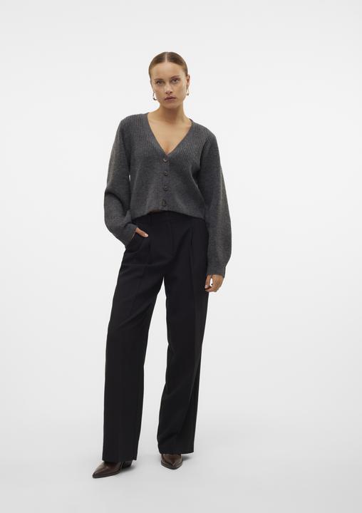 Immagine prodotto Vero Moda Vestibilità regolare Scollo a V Polsini a coste Maniche a palloncino Cardigan Cardigan (XS)