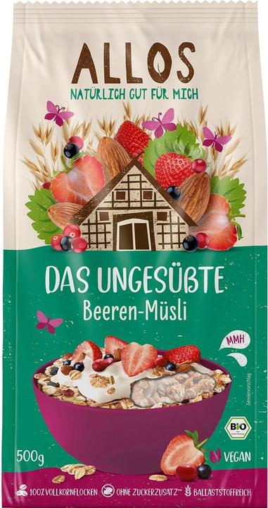 Image du produit Allos Le muesli aux baies non sucré (500 g)