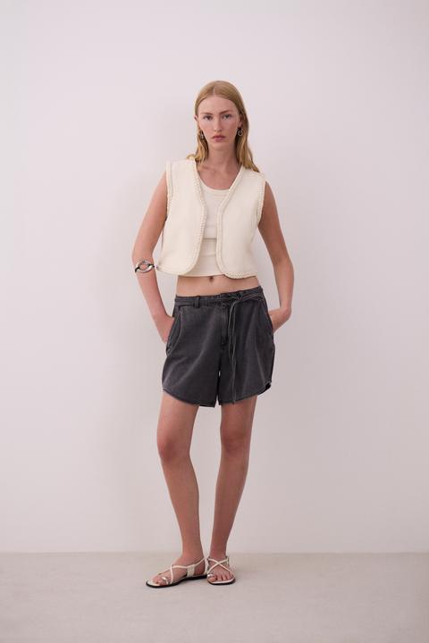 Produktbild Vila High Waist Jeansshorts (36)