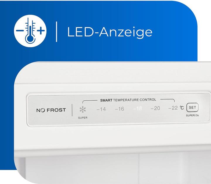 Produktbild Exquisit GS231-NF-H-040C (Freistehend, 161 l)
