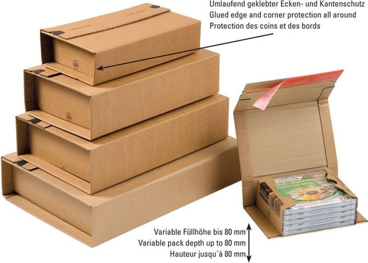 Image du produit Colompac Boîte d'emballage (39 x 28 x 10 cm, 1 x)