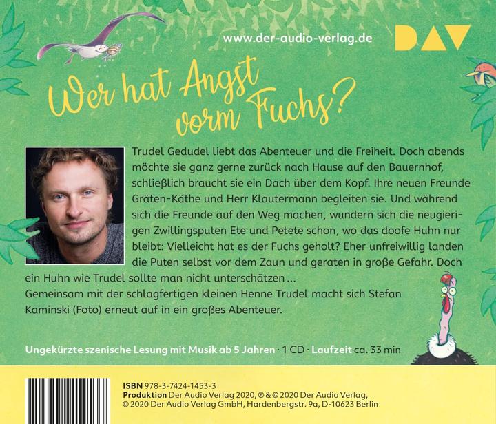 Produktbild Trudel Gedudel foppt den Fuchs (Teil 2) (Karsten Teich, Eva Muszynski, Deutsch)