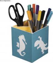 Rayher Pappmaché Stiftebox, FSC Recycled 100%