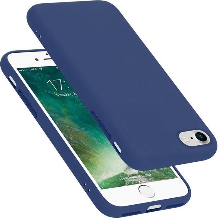 Immagine prodotto Cadorabo Copertura della cassa del silicone liquido TPU (Apple iPhone SE (seconda generazione), Apple iPhone 7)