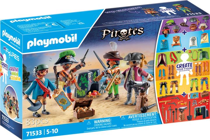 Produktbild Playmobil Meine Figuren: Piraten (71533, Playmobil Pirates)