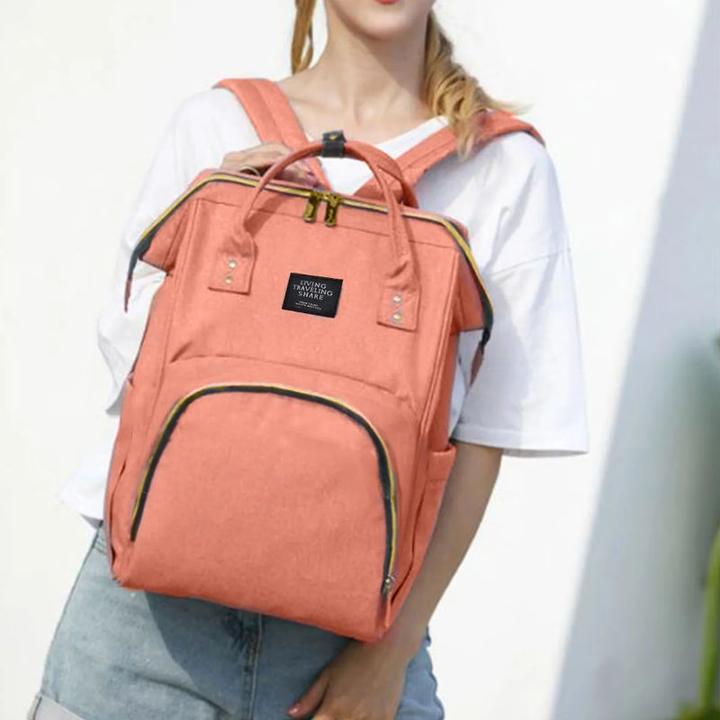 Actual product image Hermex Changing Backpack Diaper Bag Baby Backpack Mother Bag Diaper Bag