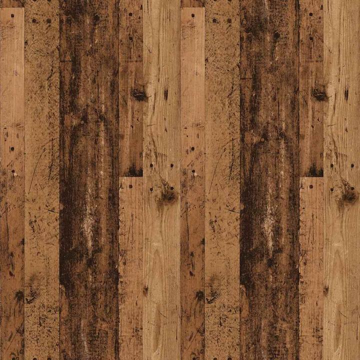 Actual product image VidaXL Bedside cabinet in reclaimed wood look 40x36x65 cm wood-based material (40 x 36 x 65 cm)