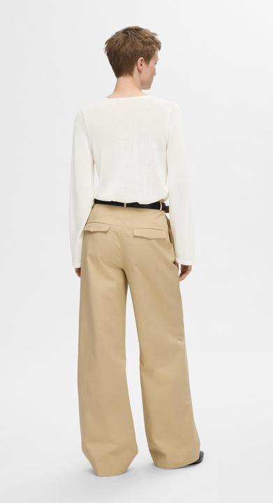 Actual product image Selected Femme Long sleeve knit top (L)
