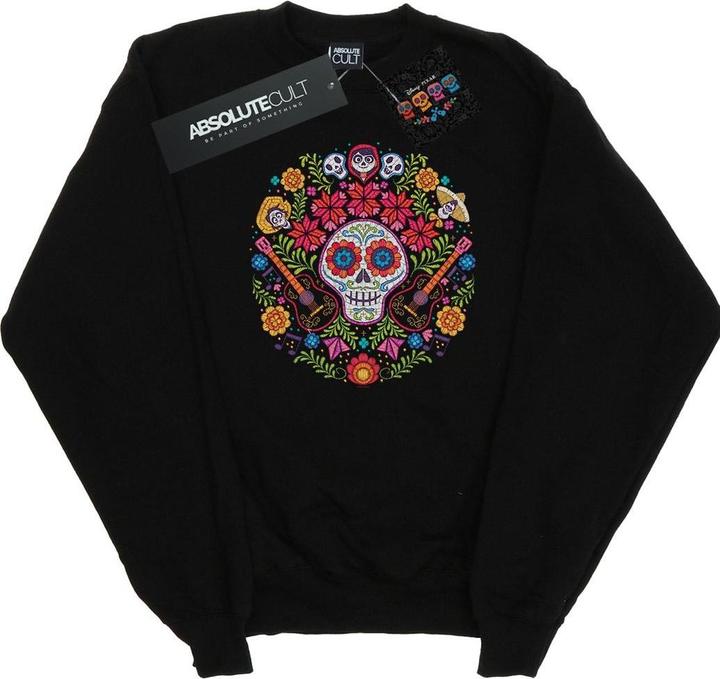 Immagine prodotto Disney Coco Embroidered Skull Print Felpa Uomo (M)