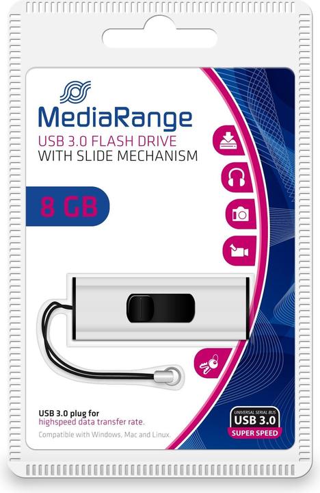 Actual product image MediaRange SuperSpeed (8 GB, USB-A, USB 3.1, USB 3.2)