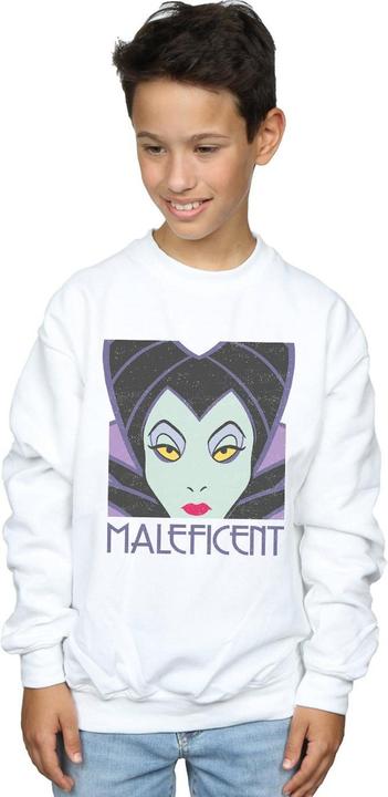 Actual product image Disney Boys Maleficent Cropped Head Sweatshirt (140, 146)