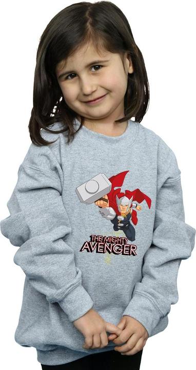 Produktbild Thor The Mighty Avenger Sweatshirt Mädchen (116)