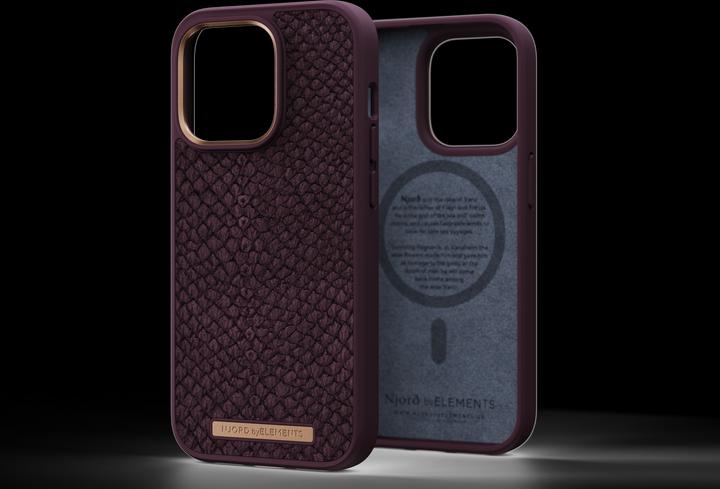 Produktbild Njord Salm.Leather Magsafe Case (Apple iPhone 14 Pro Max)