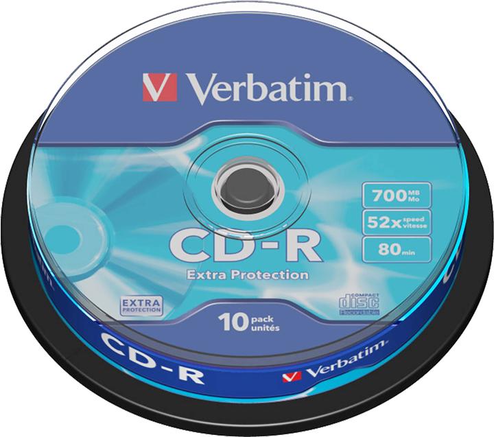Actual product image Verbatim extra protection (10 x)