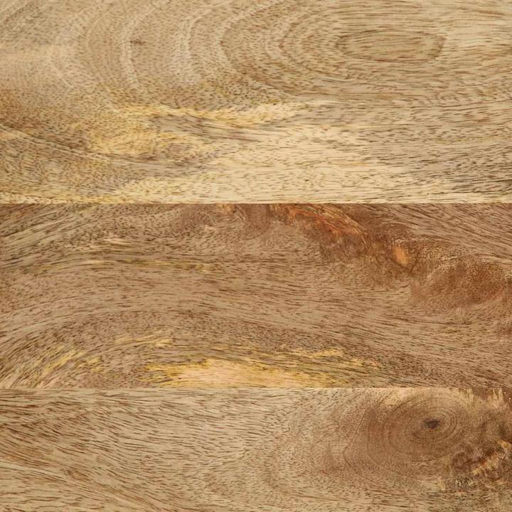 Immagine prodotto VidaXL Tavolino Tavolino da salotto Tavolo Nero Legno di mango grezzo (80 x 50 x 40 cm)