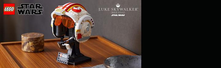 Actual product image LEGO Luke Skywalker helmet (75327, LEGO Star Wars)