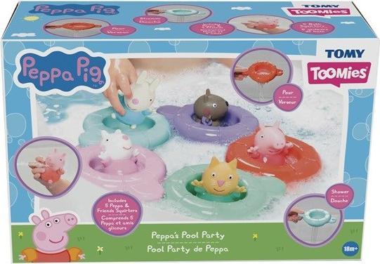 Tomy Toomies Peppa Pig Peppa's Pool Party Set