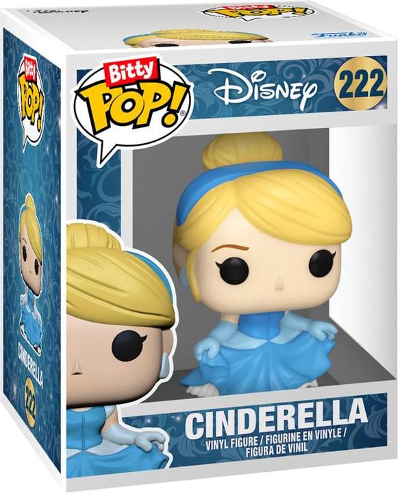 Immagine prodotto Funko Principesse Disney confezione da 4 statuette Bitty POP! in vinile Cenerentola 2,5 cm
