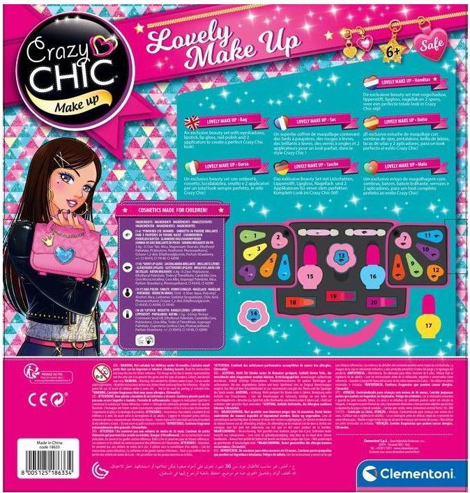 Immagine prodotto Clementoni Crazy Chic - Borsa per il trucco