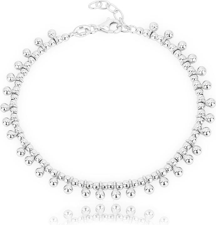 Produktbild Leyda Armkette Kugelanhänger (19 cm, Silber 925)