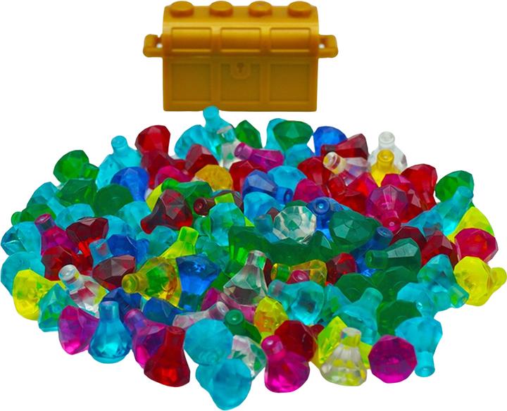 Actual product image LEGO Gemstones Diamonds Jewellery Treasure + Treasure Chest (30153, LEGO Accessories)
