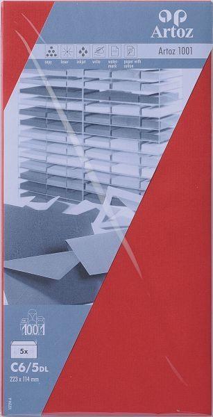 Actual product image Artoz 1001 Envelopes C6/5 red (C6, C5, 1 x)
