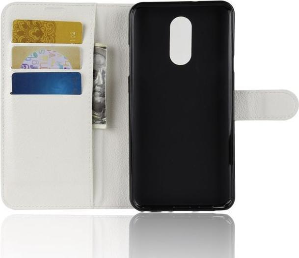 Actual product image MU Classic Litchi Leather Bookcover Series (LG Stylo 4, LG Q Stylus)