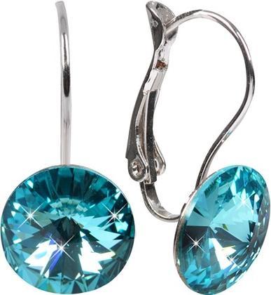 Produktbild Levien Elegant Rivoli Light Turquois earrings (L)