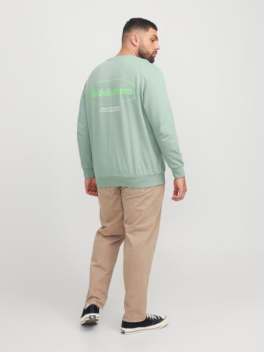 Actual product image Jack & Jones Plus Size Printed Sweatshirt Sweatshirt (6XL)