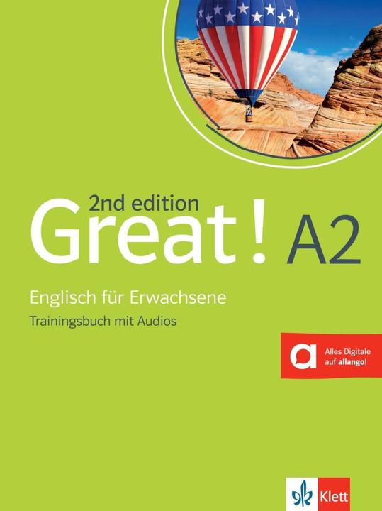 Immagine prodotto Great! A2, 2nd edition. Trainingsbuch + Audios online (Tedesco, Inglese, Rona, McGeoch, 2021)