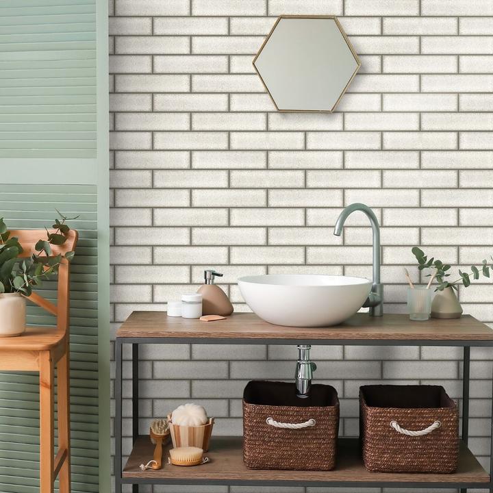 Produktbild Holden Décor Tapete Celadon Kachel